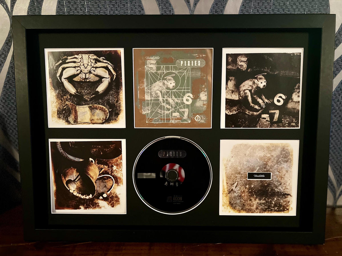 The Pixies | Doolittle | Retro Mounted CD Wall Display | Frame Not Included |