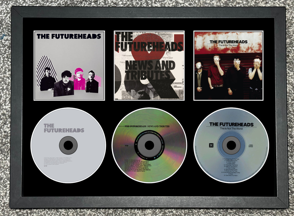 The Futureheads | The Futureheads | News and Tributes | This Is Not The World | Retro Triple CD Wall Display | Frame Not Included |